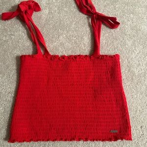 Hollister tube top with straps